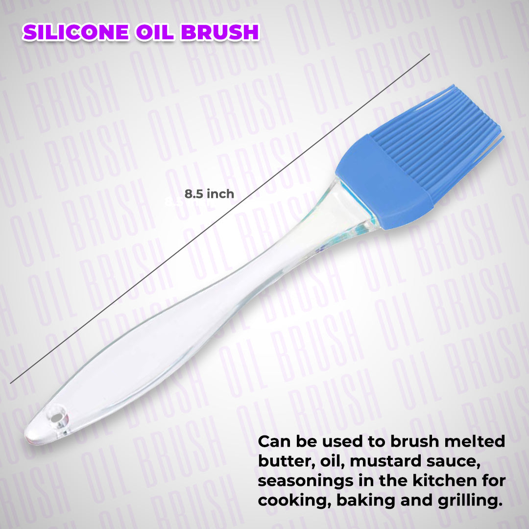 4-in-1 Master Kitchen Pack: Silicone Roti Matt, Spatula, Oil Brush, Steel Cloth