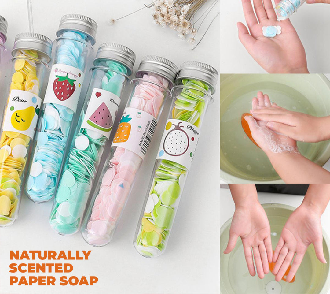 Portable Mini Body Washing Bath Test Tube Bottle Confetti