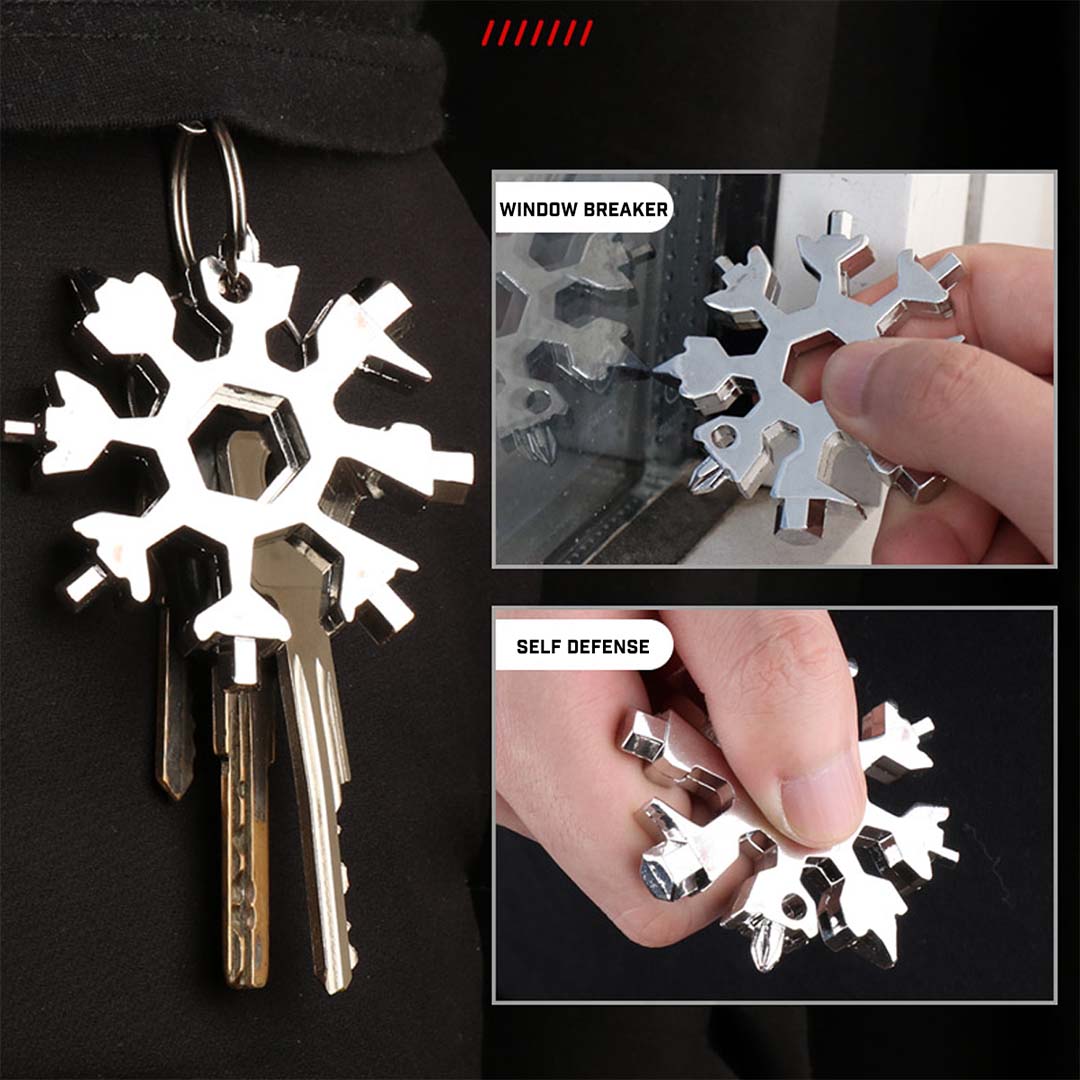 18 in 1 Snowflake Multi Tool