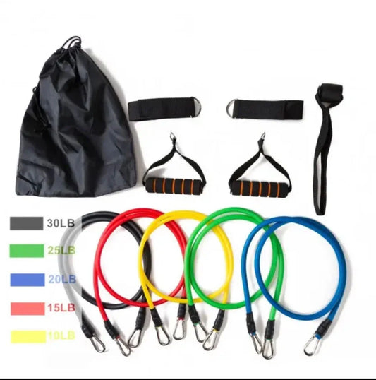 Gym Resistance Bands | 11 in 1 set