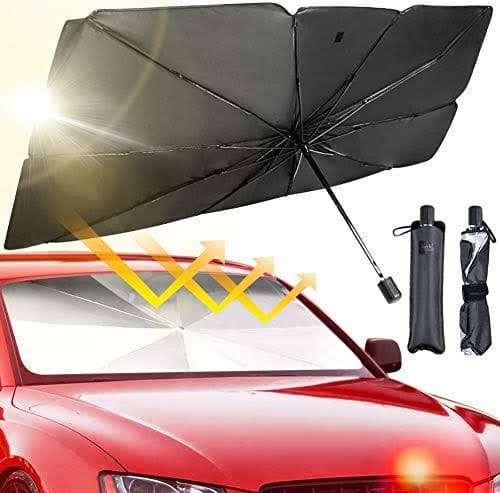 Multi Function Portable UV Proof Sun Shade Windshield Foldable Car Sun Umbrella