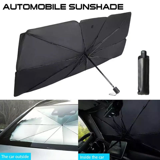 Multi Function Portable UV Proof Sun Shade Windshield Foldable Car Sun Umbrella