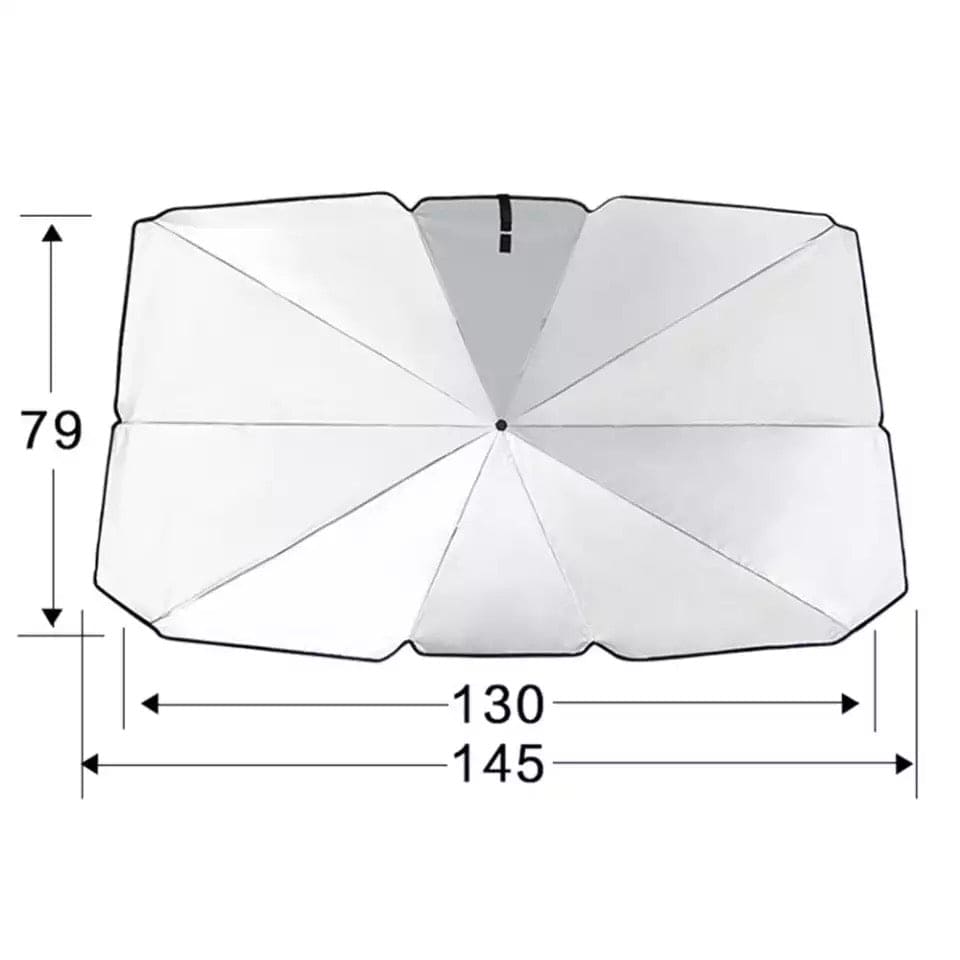 Multi Function Portable UV Proof Sun Shade Windshield Foldable Car Sun Umbrella
